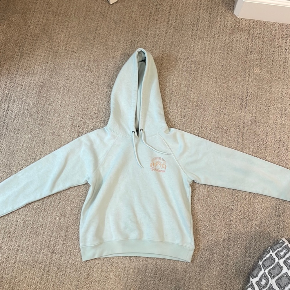 Volcom XS hoodie (pale pale turquoise)